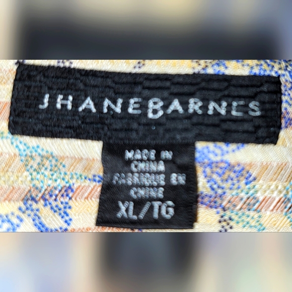 ↖️↖️↖️NWOT Men's Jhane Barnes Dress Shirt; Size XL↗️↗️↗️ - Picture 4 of 4